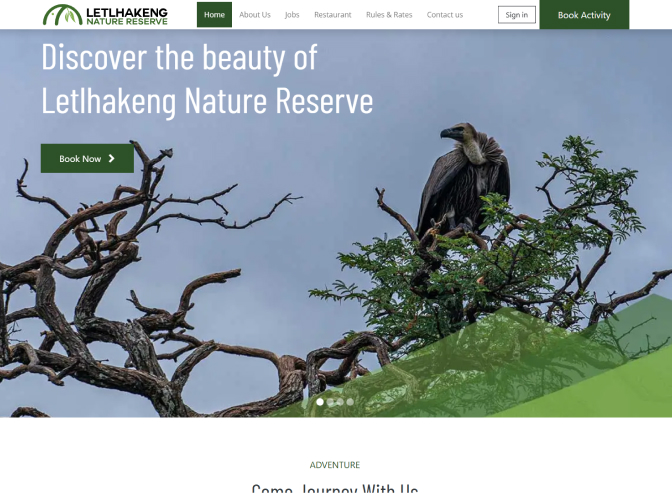 Letlhakeng Nature Reserve Website